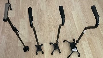 Review 5 walking canes / quad canes