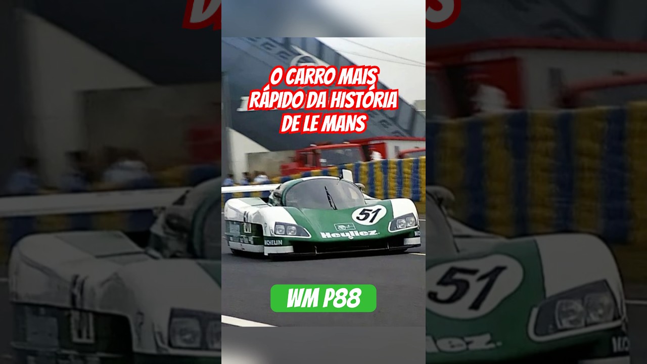 WM P88: O Recorde de Velocidade em Le Mans (407 km/h)