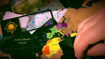 Scratch Off World Map Poster - with US States and Country Flags