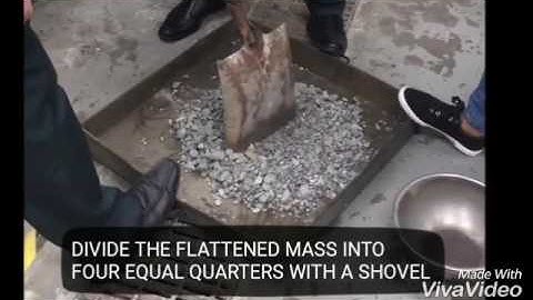 EXPERIMENT 1: REDUCING SAMPLES OF AGGREGATE TO TESTING SIZE