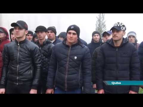 Qubada gənclər ordu sıralarına yola salınıb- ARB Şimal