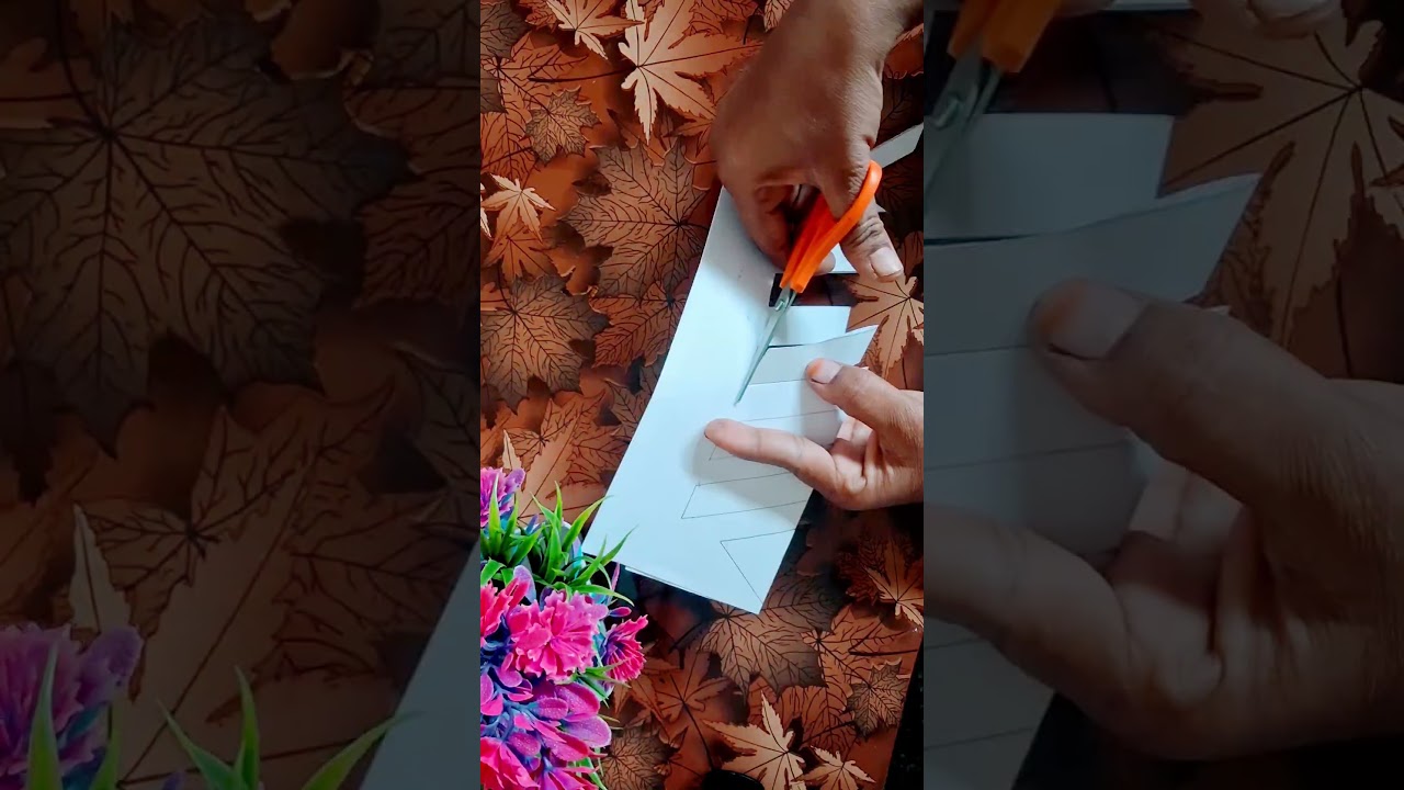 ❄️ Easy Snowflake Paper Craft | Winter Decoration DIY