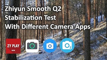 Zhiyun Smooth Q2 Stabilization Testing With Various Camera Apps