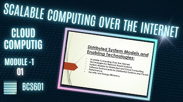 Scalable Computing Over the Internet | You Must Know Cloud Computing Fundamentals |Cloud Computing 1