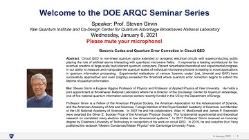 Bosonic Codes and Quantum Error Correction in Circuit QED