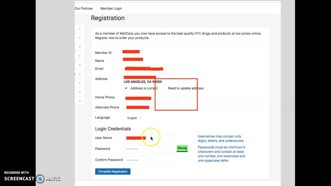 2020년도 Wellcare OTC 의료용품 주문하기 www.unitedmedcoportal.com ...