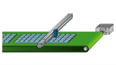 Vision Inspection Conveyor System Application - IAI Application Example Animation
