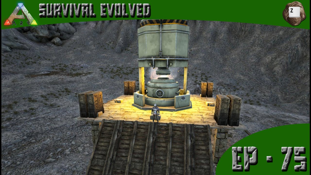 ARK Survival Evolved Industrial Series Z EP75 YouTube