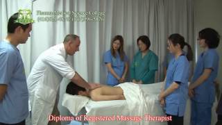 Massage Clinic Demonstration - RMT Program - Pharme-Medical Science College of Canada