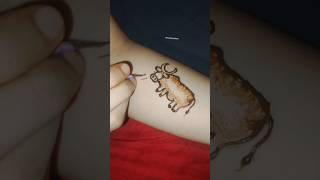 Hamba Mubarak🐂🫣😌 #art_by_hajera #mehndi #eidmubarak #hamba #sylheti #shorts #hennadesign #henna
