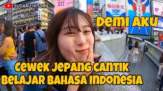 CEWEK JEPANG CANTIK INI BISA BERBAHASA INDONESIA