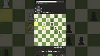 Azami Seviye'ye Karşı Oynadığım Oyun😳😳#satranç #satranc