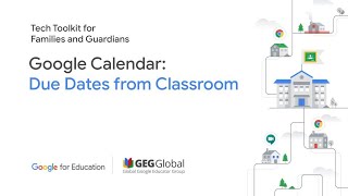 Google Calendar: Due Dates from Classroom
