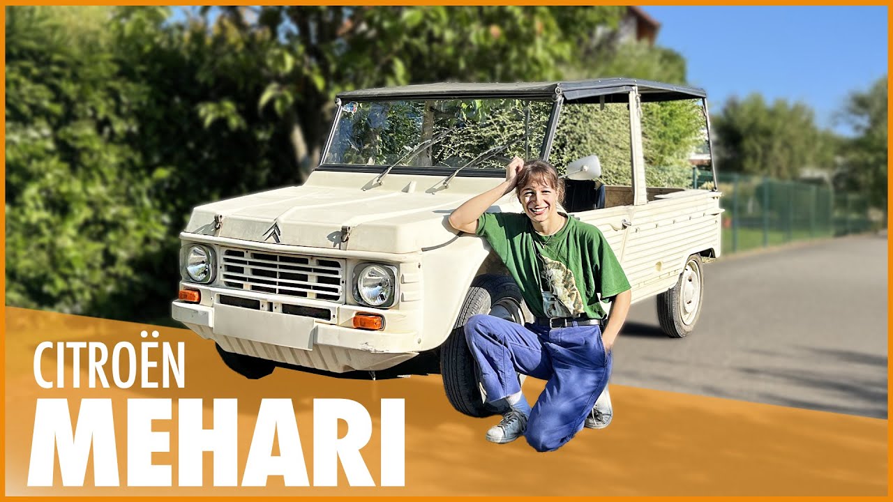 MEHARI 1977 ? @lachevronnee elle a tout quitté pour refaire des Citroën ??