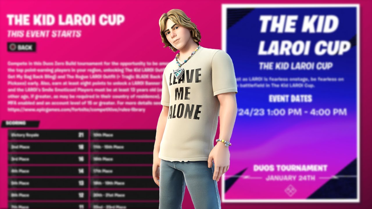 How Many POINTS TOP Do You Need To Get The Kid Laroi Skin The Kid