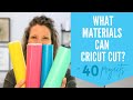 What Can Cricut Cut? | 40 Easy Cricut Projects You Can Make With Cricut Materials