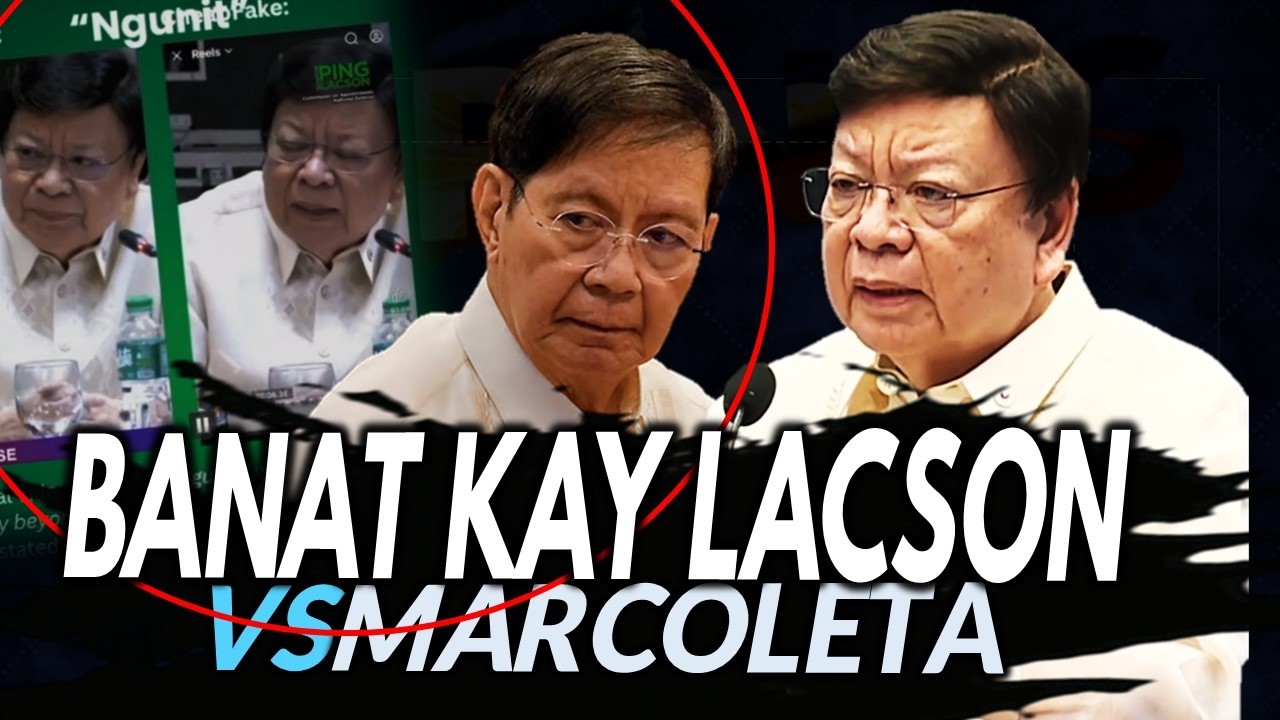 Marcoleta BINIRA si Lacson sa spliced-video fakenews na ipinakalat sa social media