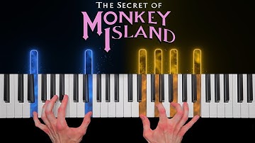 Monkey Island - Main Theme - Piano Cover & Tutorial