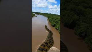 Famous 😱🐍 “Giant Snake Crossing the Amazon River — Unbelievable Footage! 💦🌴” Wealth