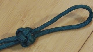 How To Tie A Decorative Paracord Diamond Knot/Knife Lanyard Knot screenshot 4