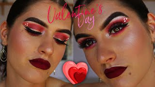 Dramatic VALENTINE'S DAY Makeup💗