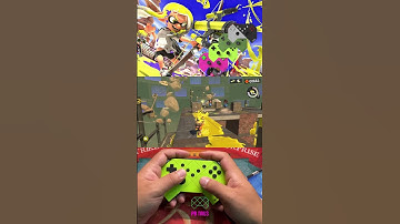 Watch our Bluetooth gaming controller in action #shorts  #splatoon3 #gaming #controller #Switch #PC