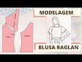 Manga raglan - Técnica fácil - Passo a passo | Gisele Maués