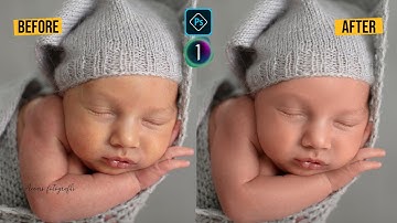 How to Retouch Newborn Images with Photoshop: color Correction & Frequency Separation