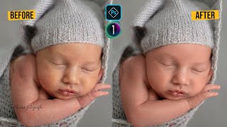 How to Retouch Newborn Images with Photoshop: color Correction & Frequency Separation