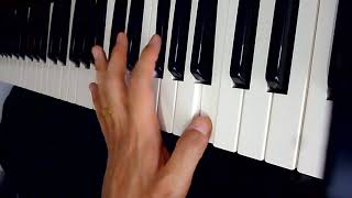 Video thumbnail of "Sebastian - Algo cruza por tu mente // Teclado"