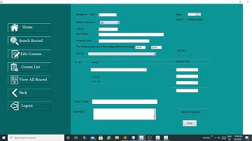 Part-9 JAVA-Fees Management System |Designing Add Fess Page -2| Unique Developer