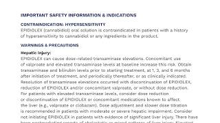 IMPORTANT SAFETY INFORMATION & INDICATIONS