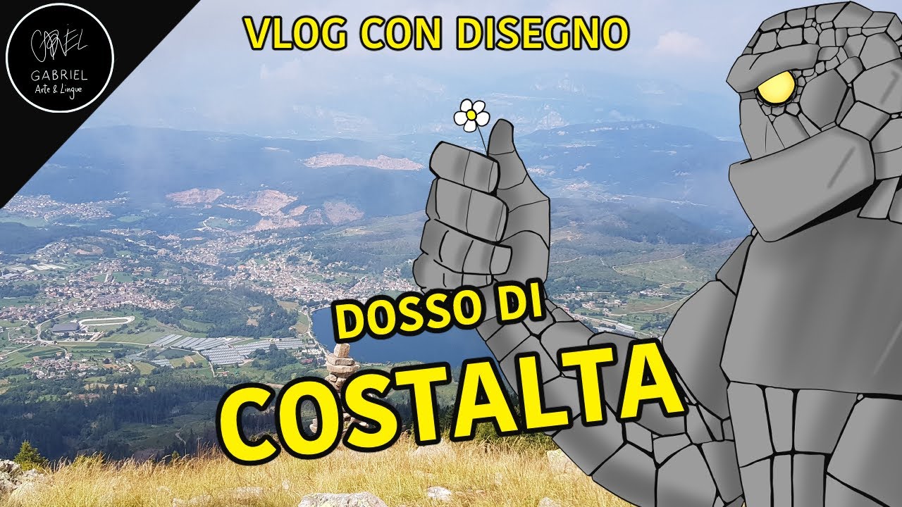 Dal passo REDEBUS al DOSSO di COSTALTA passando per MALGA CAMBRONCOI | DISEGNO un GIGANTE di PIETRA