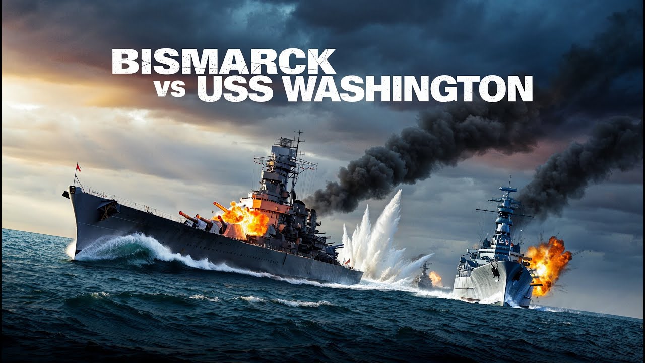 «Бисмарк» против «Вашингтона» — последняя дуэль гигантов