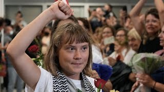 Greta Thunberg deported from Israel after interception of Gaza-bound flotilla