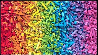 Lego wall time lapse build
