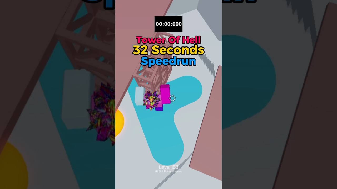 My Ordinary Life🌎🌱 | Tower Of Hell Speedrun😈🤩🔥. 