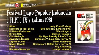 Various Artist ~ Festival Lagu Populer Indonesia 1981 (Full Album by Request)
