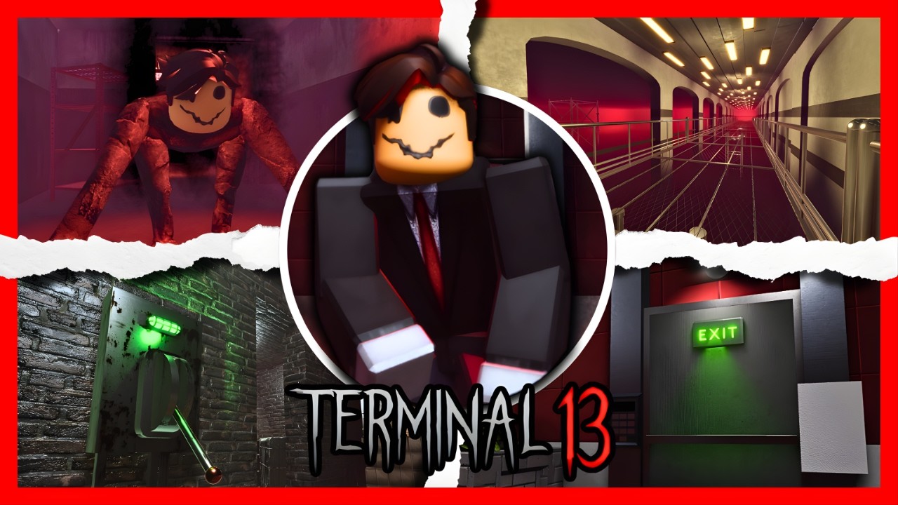 Terminal 13 'Unauthorized Exit' FULL GAME Walkthrough & Ending - ROBLOX [4K60FPS]
