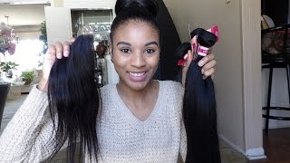 AliExpress Hair Review: Brazilian Virgin Hair Straight