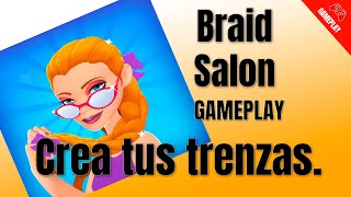 Braid Salon/Salón de peinados - Conviértete en estilista con este juego para iOS y Android. screenshot 4