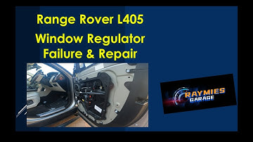 Range Rover Window Regulator Failure