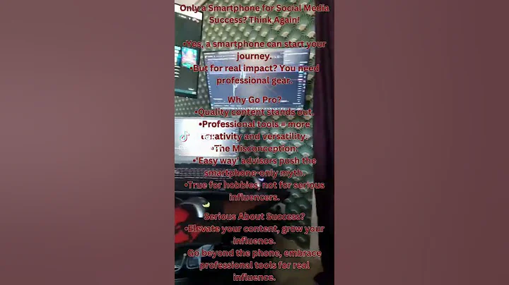 Go Pro or Go Home! 📸💥 Upgrade Your Social Media Game Beyond the Smartphone! 🚀🎬 #influencer