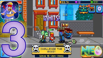 Kung Fu Z: Gameplay Walkthrough Part 3 - Stage 3 (iOS, Android)