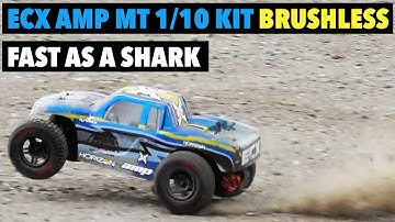 ECX AMP MT 1/10 Kit Brushless - Fast as a shark