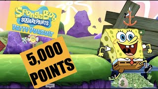 SpongeBob Square Pants Patty Pursuit... I GOT OVER 5000 POINTS!