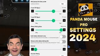 Panda mouse pro⚙️ settings and Impove your aim🎯 sensitivity || FREE FIRE 🔥