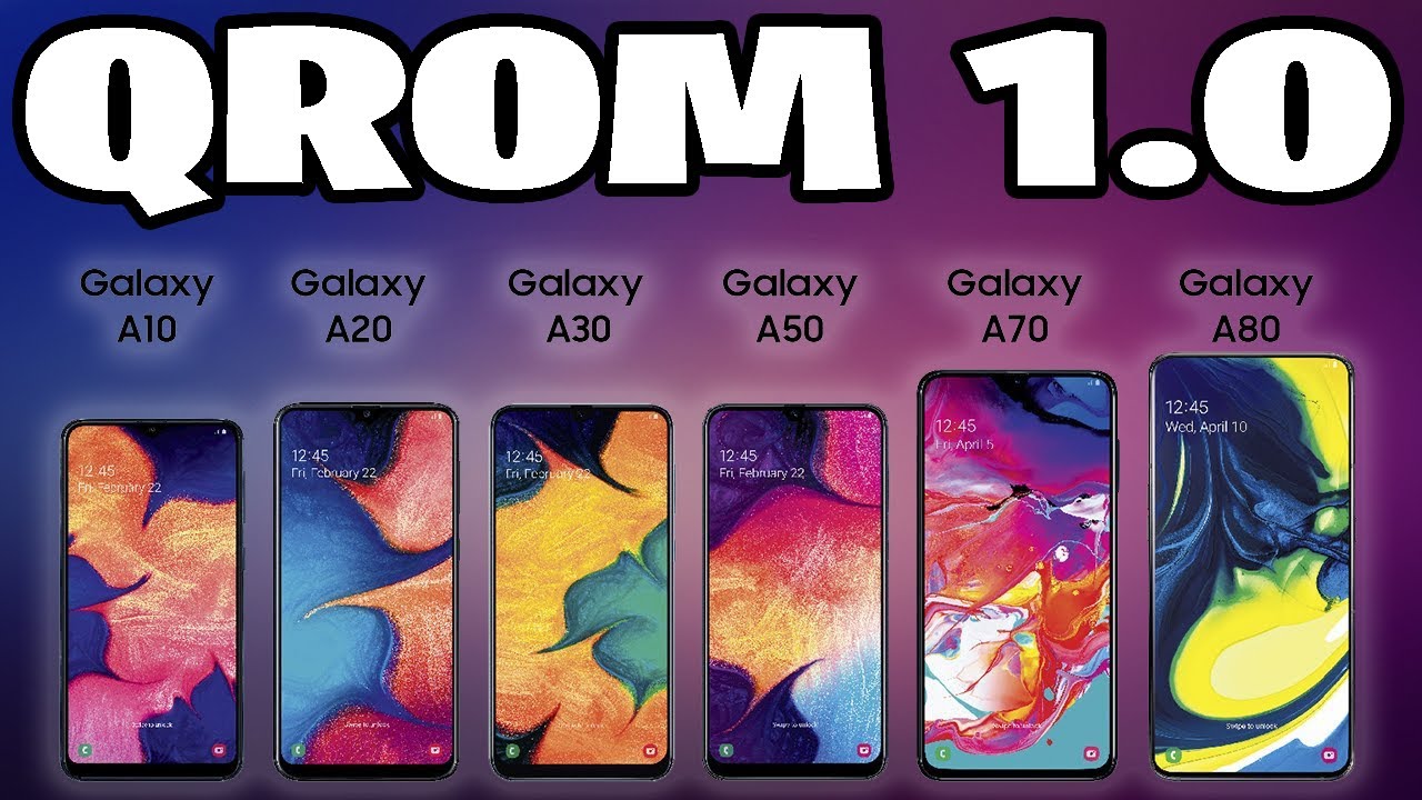 Increíble Rom para Samsung A10 A20 A30 A30S A50 y A70 | La mas Fluida ✔