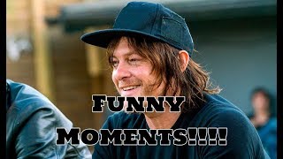 My Favourite - (Funny) Norman Reedus Moments!!! :D XD