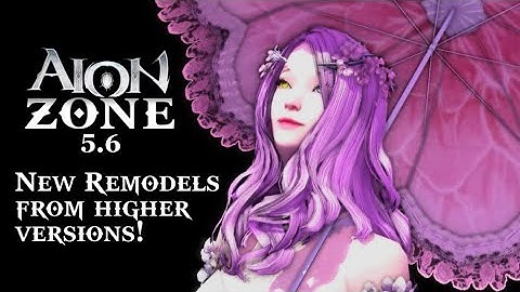 Aionzone 5.6 New Female Remodel from Higher Version